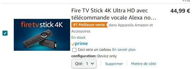Nouvel  Fire TV Stick 4K Ultra HD