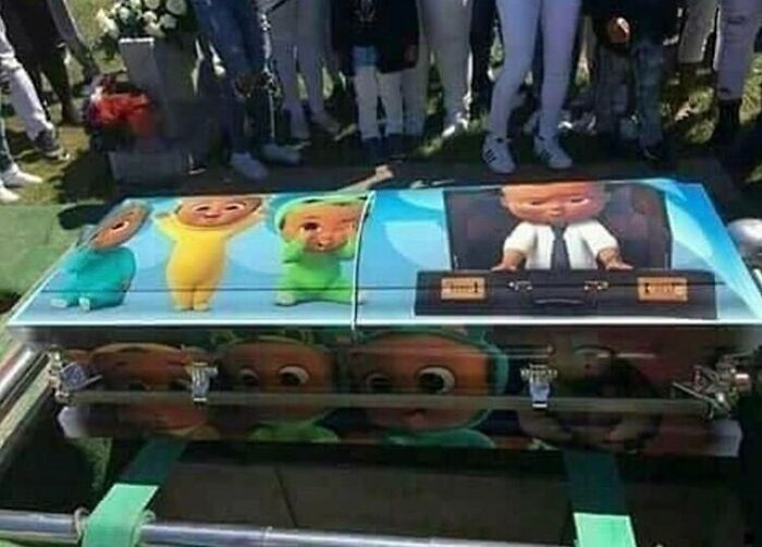 un cercueil pour enfant
