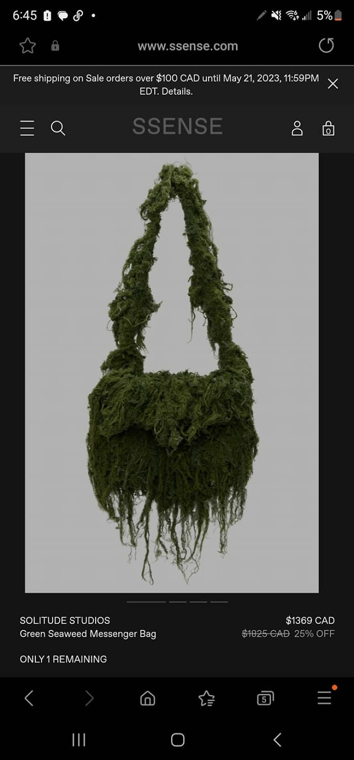 sac verdure