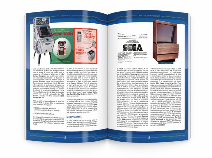 SEGA : le livre Génération SEGA Vol.1 1934 – 1991 en édition