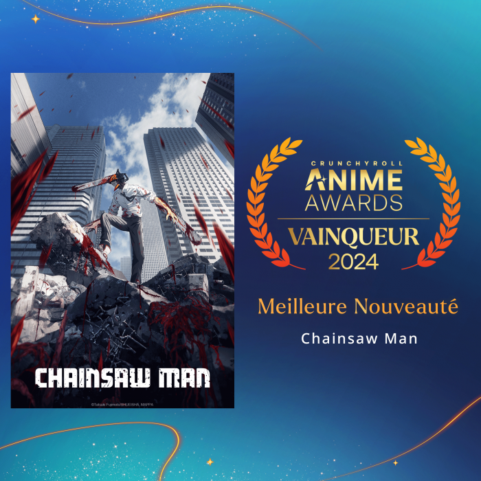 crunchyroll anime awards 2024 meilleure nouveauté