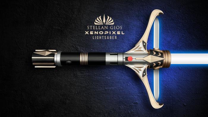 Le sabre laser de Stellan Gios