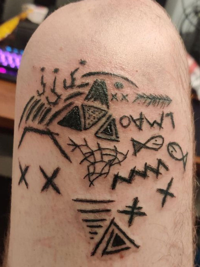 tatouage raté symboles
