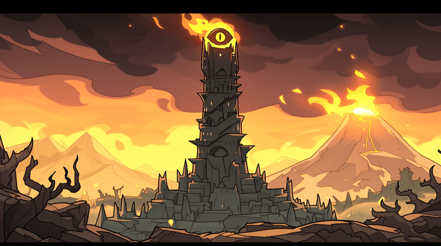 La Tour Sombre et la Montagne du Destin