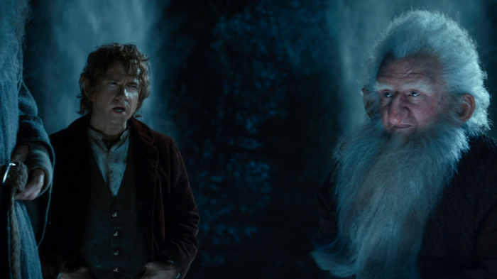 lotr the hobbit movie balin and bilbo and gandalf