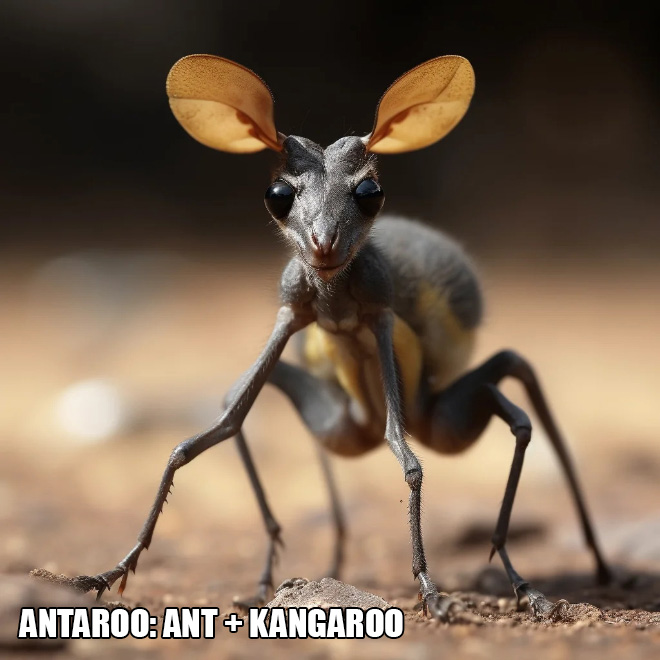 fourmis et kangorou
