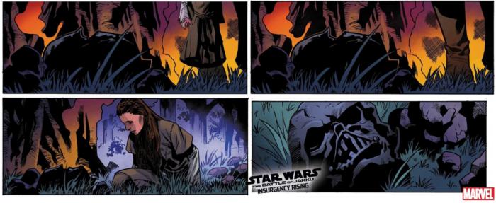 star wars comics leia finds vader