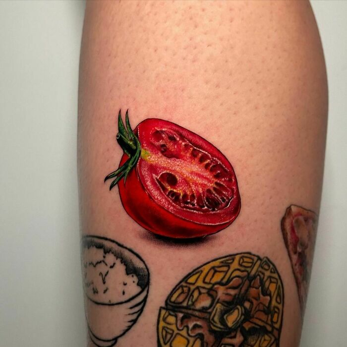 tatouage de poivron