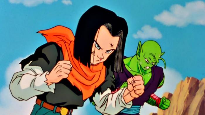 piccolo and android 17 vs cell dragon ball