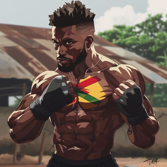 Niles Kwamekye Frimpong alias Bloodshed pour le Ghana