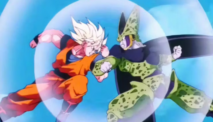 Cell vs Goku