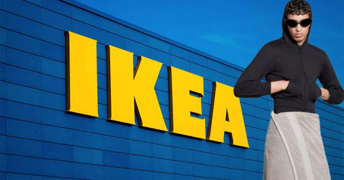 IKEA trolle magnifiquement Balenciaga