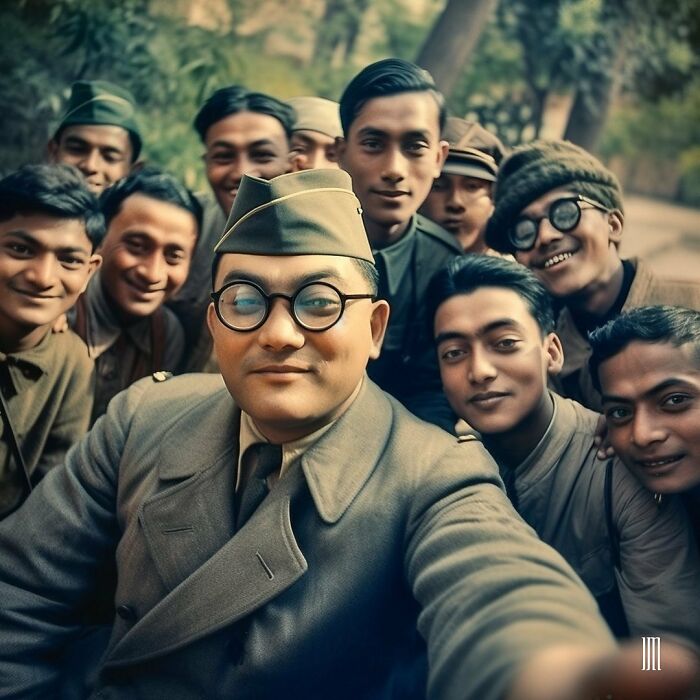 Selfie de Chandra Bose