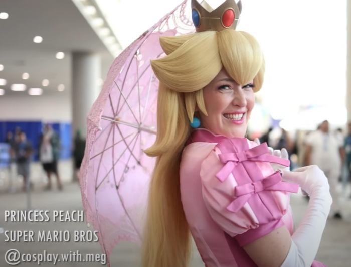 princesse peach - super mario bros.