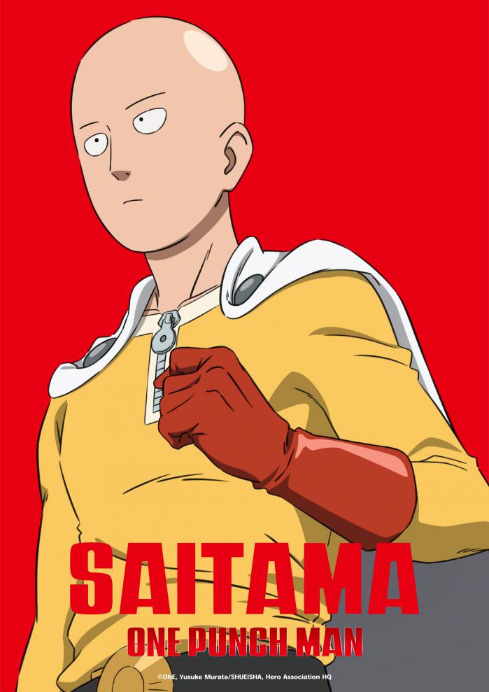 one punch man saitama poster