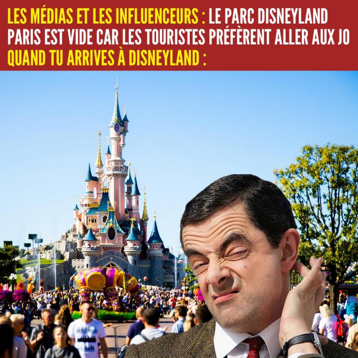 Mr Bean à Disneyland