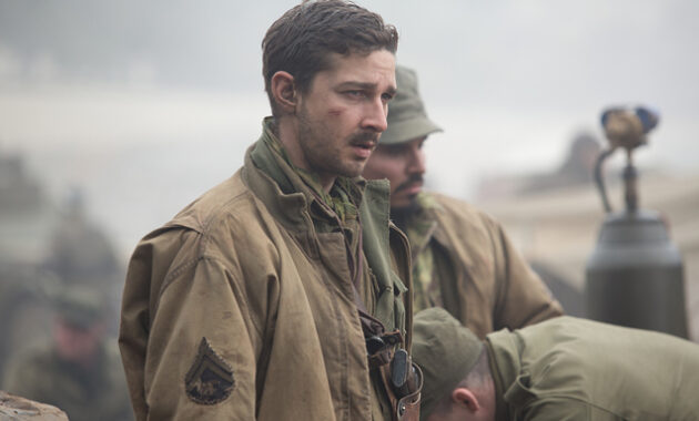 Shia LaBeouf dans Fury