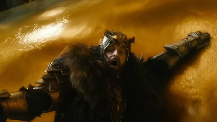 lotr the Hobbit Thorin golden fever