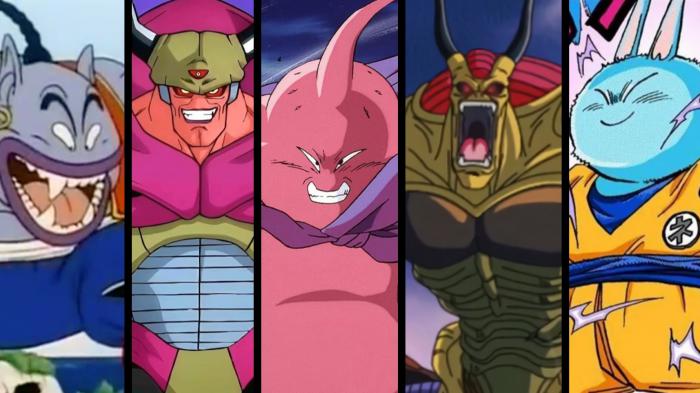 Dragon ball many faces of the  the majins