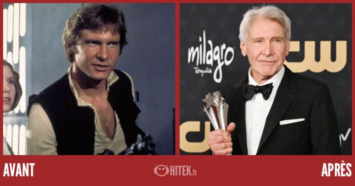 avant après star wars trilogie originale 2024 harrison ford