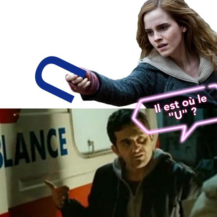 Hermione avec le U de Amblance