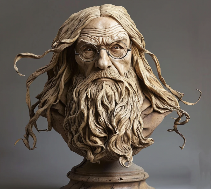  sculpture Dumbledore