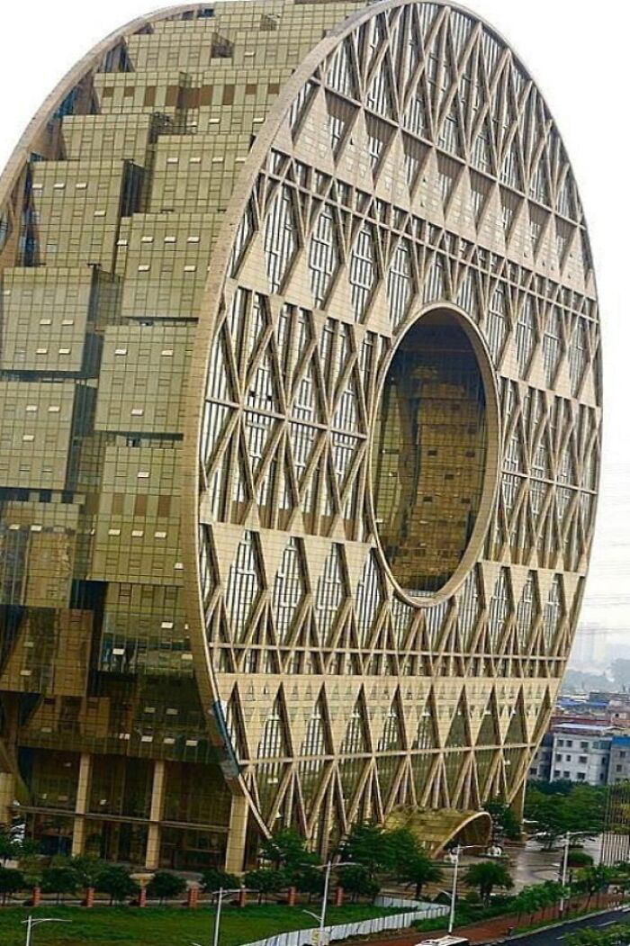 Bâtiment en Cercle en Chine