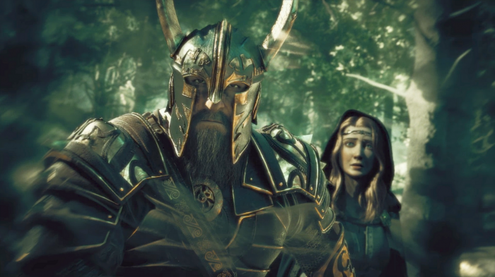 lotr shadow of war helm hammerhand and his daughter héra