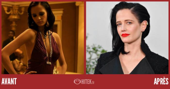 avant après casino royale 2024 eva green