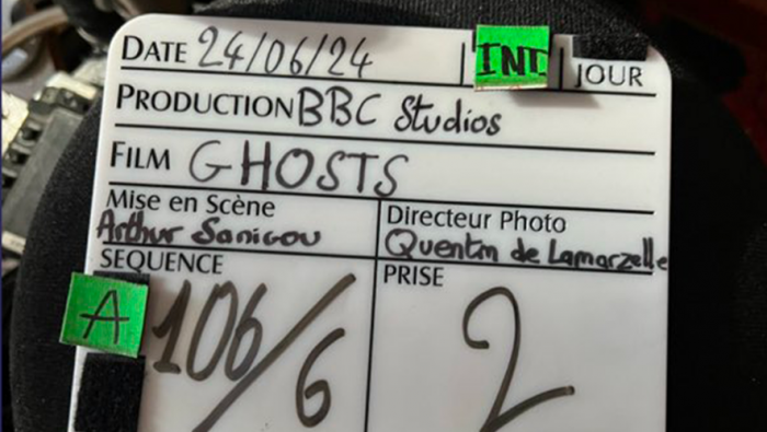 Tournage de la série Ghosts