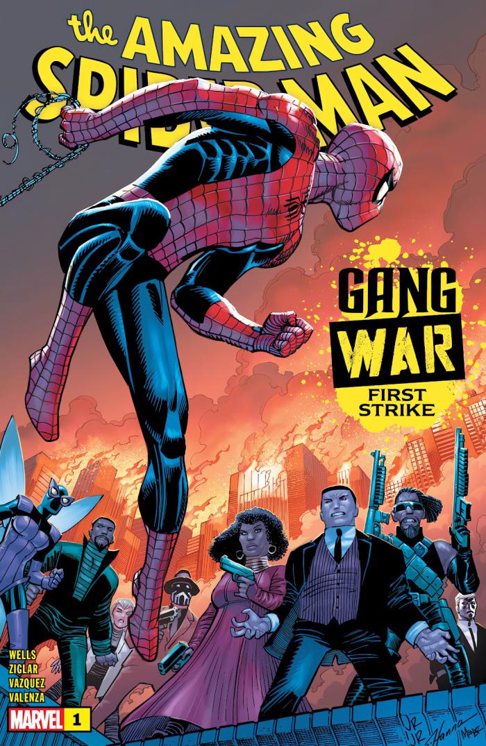 cover amazing spider-man : gang war first strike