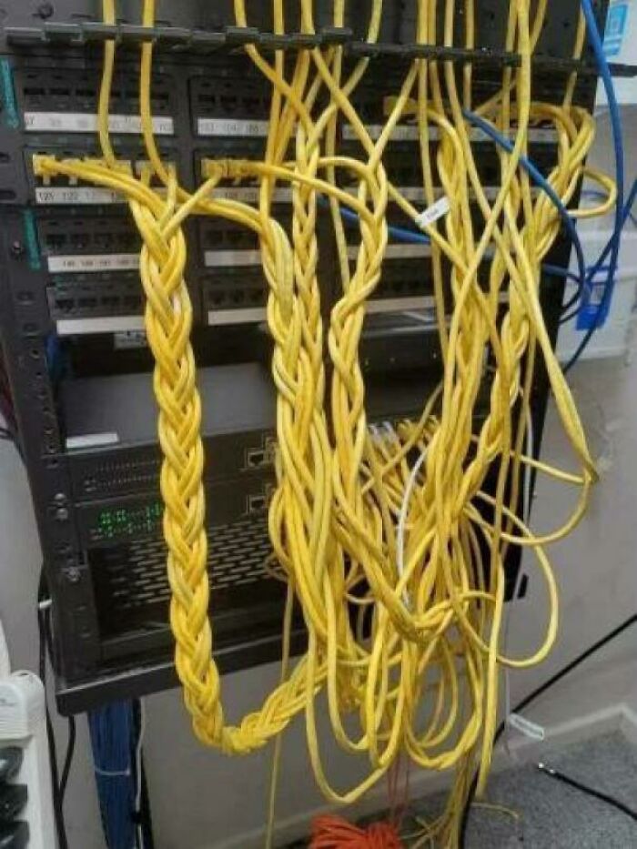 tressage de cables réseaux