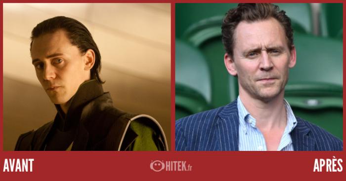 Before Tom Hiddleston after Thor 2024