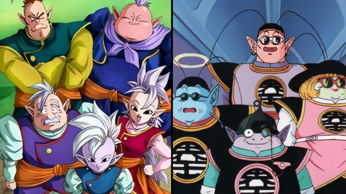 dragon ball kaio and shinjin corp people