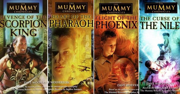 The Mummy Chronicles, Novels books