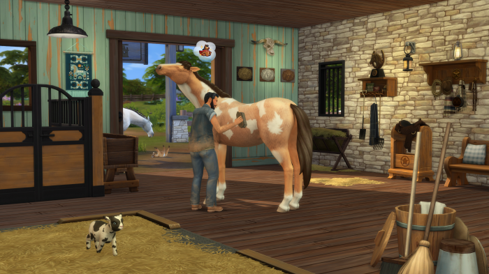 De Sims 4 het boerenleven