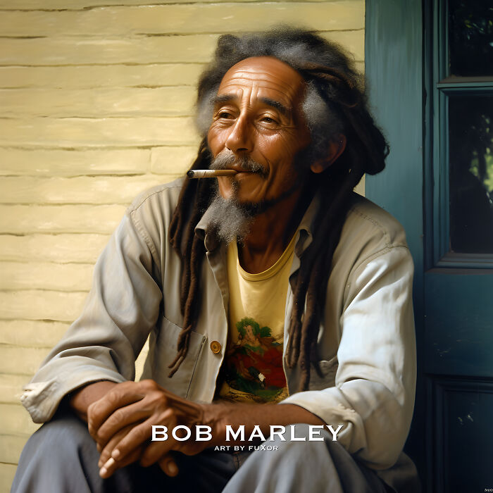 Bob Marley par une IA