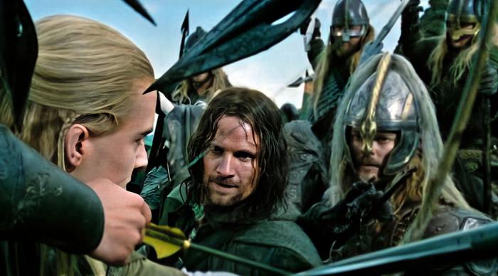 Éomer meets Aragorn legolas gimli