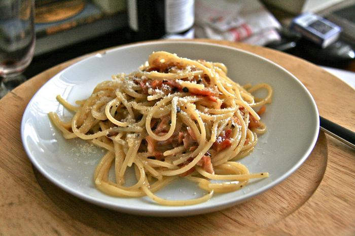 pates carbo à la romaine