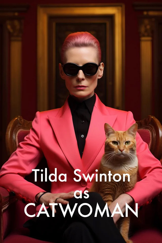 Tilda Swinton en Catwoman