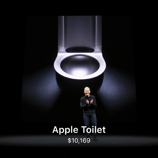 le toilette apple