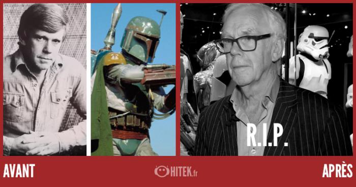 avant après star wars trilogie originale 2024 jeremy bulloch