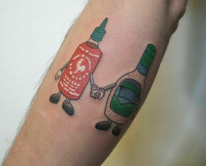 tatouage de sauces