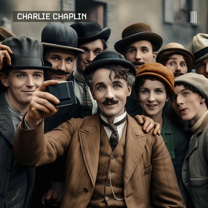 Selfie de Chaplin