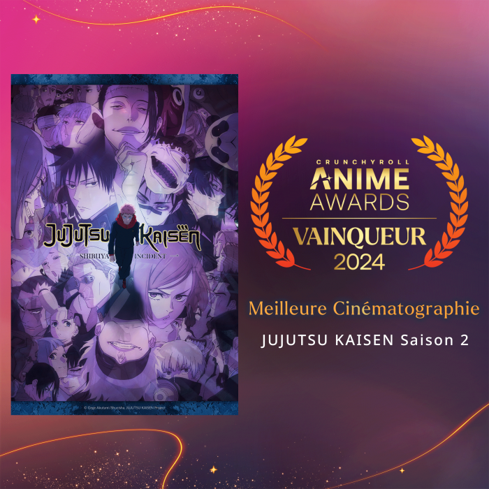 crunchyroll anime awards 2024 meilleure cinématographie