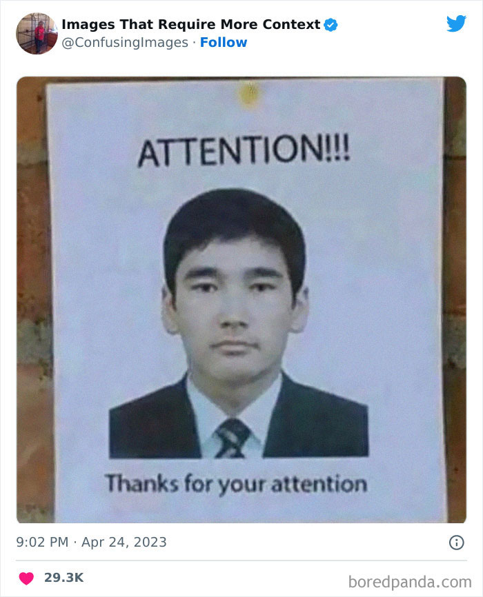 attention merci