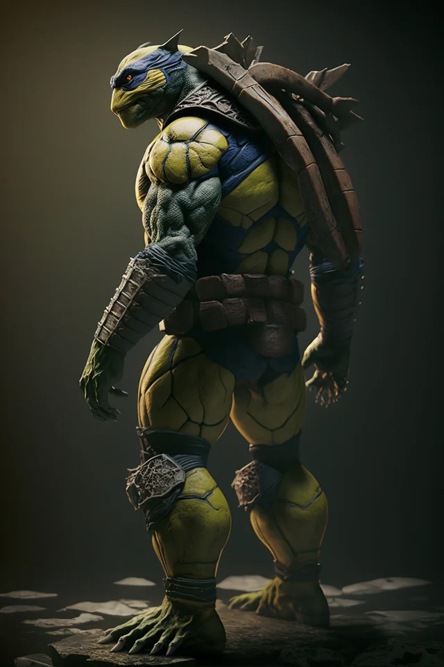 Wolverine version Tortue Ninja