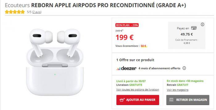 Airpods Pro Reconditionné – Go Conect – Meilleur site d'achat