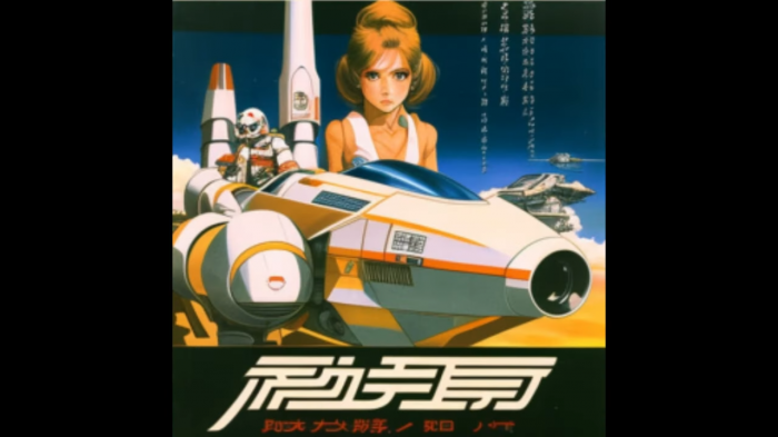 Star Wars imaginé comme un anime des années 80