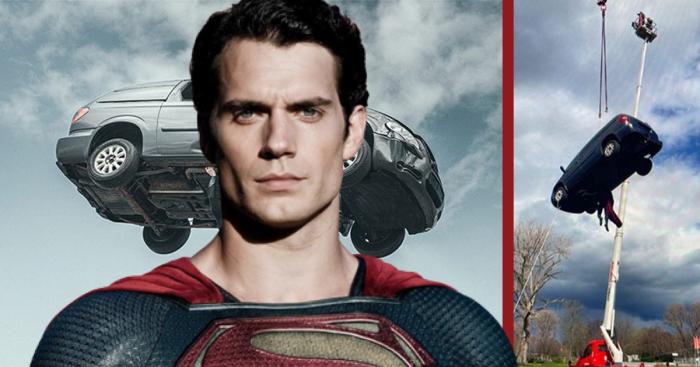 Le cosplayer Maul rend hommage à Superman dans une série de photos sans l